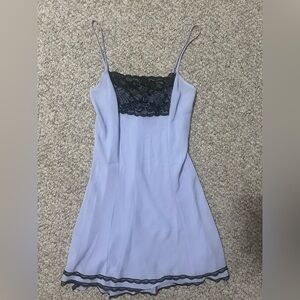 Jones New York Slip Lavender Babydoll Slip Lace Medium